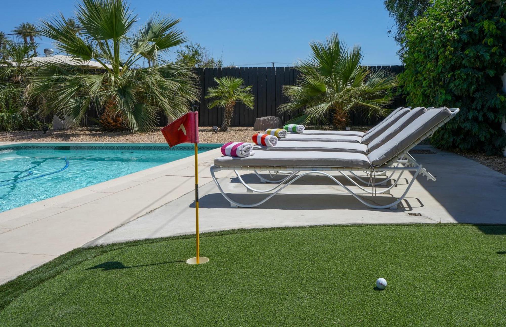 The Pink Cactus - Desert Retreat - Luxe Pool, Golf & Game Room Indio Ngoại thất bức ảnh
